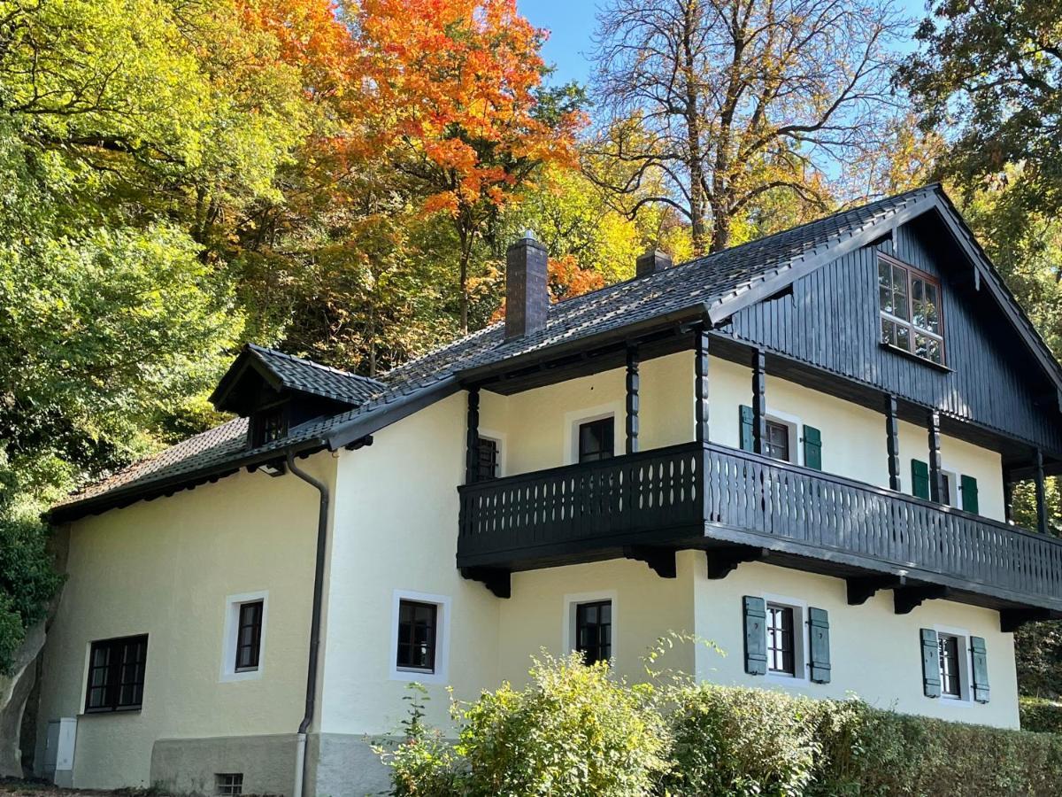 Chalet An Der Donau Direkt Bei Regensburg, 5 Sterne Dtv Pentling المظهر الخارجي الصورة